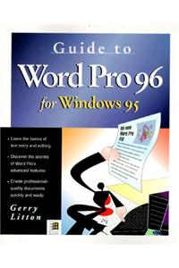 Guide to WordPro 96 for Windows 95
