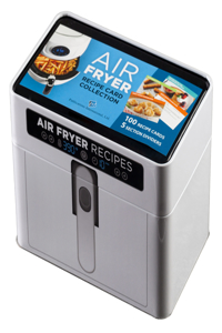 Air Fryer Recipe Card Collection Tin (White): Volume 1