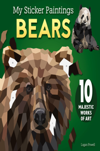 My Sticker Paintings: Bears