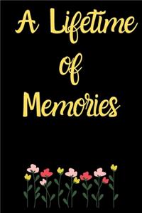 A Lifetime of Memories note