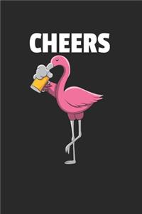 Flamingo Bier Notizbuch