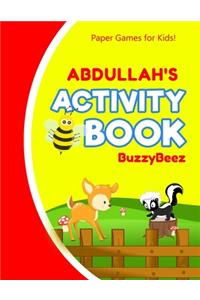 Abdullah's Activity Book