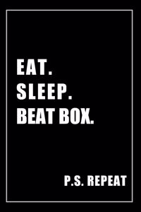 Journal For Beat Box Lovers