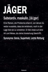 Jäger Notizbuch