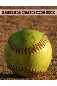 Baseball Composition Book