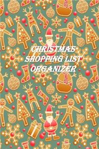 Christmas Shopping List Organizer