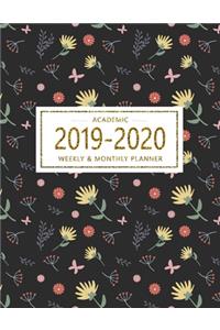 Academic 2019-2020 Weekly & Monthly Planner