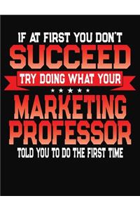 If At First You Don't Succeed Try Doing What Your Marketing Professor Told You To Do The First Time