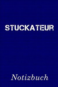 Stuckateur Notizbuch