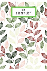 My Bucket List