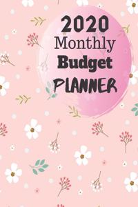 Monthly Budget Planner 2020