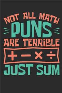 Not All Math Puns Are Terrible Just Sum