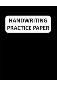 Handwriting Practice Paper