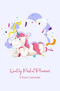 Weekly Pocket Planner 2 Year Calendar
