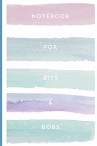 Notebook for bits & bobs