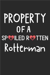 Property Of A Spoiled Rotten Rotterman