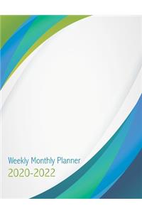 2020-2022 Weekly Monthly Planner