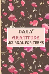 Daily Gratitude Journal For Teens
