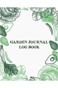 Garden Journal Log Book