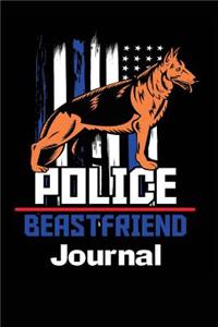 Police Beast Friend Notebook