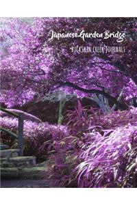Japanese Garden Bridge - Notebook/Journal