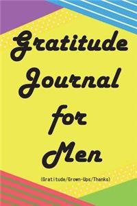 Gratitude Journal for Men