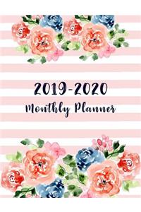 2019-2020 Monthly Planner