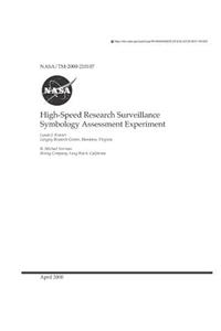 High-Speed Research Surveillance Symbology Assessment Experiment