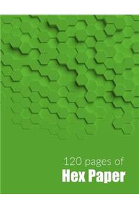 120 Pages of Hex Paper