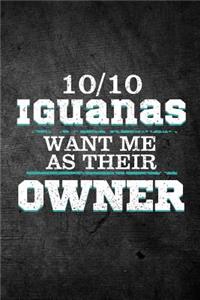 10/10 Iguanas Want Me As Their Owner