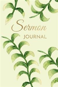 Sermon Notes Journal