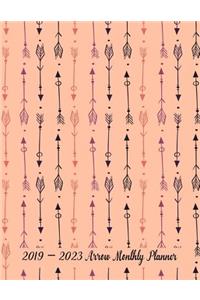 2019 - 2023 Arrow Monthly Planner