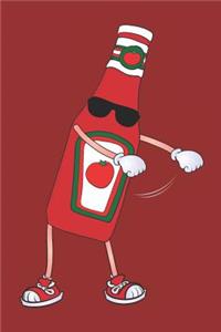 Flossing Ketchup Bottle