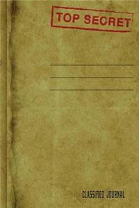Top Secret Classified Journal