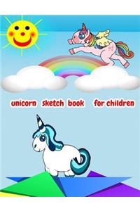 Unicorn Sketch Book For Children