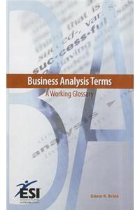 Business Analysis Terms