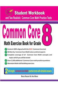 Common Core Math Exercise Book for Grade 8