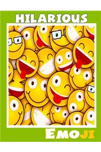 Hilarious Emoji (Coloring Book for Family )
