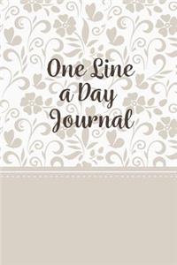 One Line a Day Journal