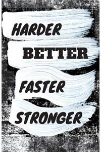 Harder Better Faster Stronger