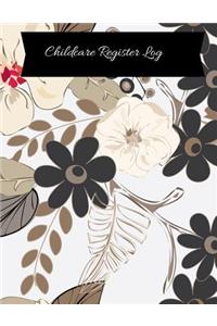 Childcare Register Log