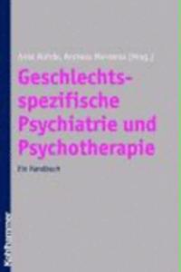 Geschlechtsspezifische Psychiatrie Und Psychotherapie