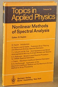 Nonlinear Methods of Spectral Analysis