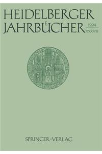Heidelberger Jahrbücher