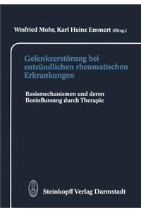 Gelenkzerstörung Bei Entzündlichen Rheumatischen Erkrankungen