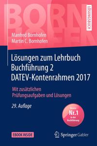 Lösungen Zum Lehrbuch Buchführung 2 Datev-Kontenrahmen 2017