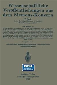 Wissenschaftliche Veröffentlichungen Aus Dem Siemens-Konzern