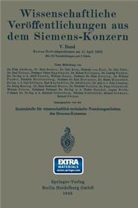 Wissenschaftliche Veröffentlichungen Aus Dem Siemens-Konzern