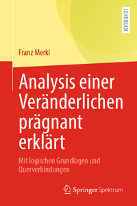 Analysis Einer Veränderlichen Prägnant Erklärt