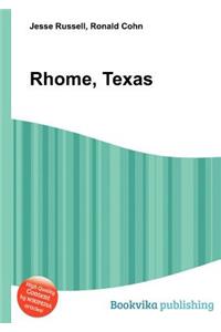 Rhome, Texas